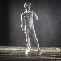 Michelangelo Statue of David Classic Renaissance Replica Resin Sculpture Figurine