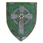 Pacific Giftware Celtic Cross Warriors Faith Shield Wall Sculpture Decor