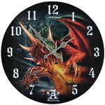 Draco Basilica Decor Wall Clock Round Plate Diameter 13.5"