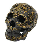 Pacific Giftware Celtic Skull Statu, Black