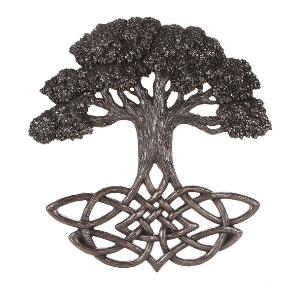 Pacific Giftware Celtic Tree of Life Knotwork Decorative Wall Plaque 13 Inch Tall