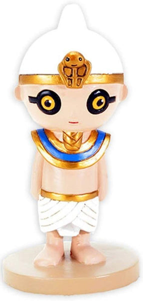 4 Inch Weegyptians -Ramses III with White and Copper Colored Headpiece