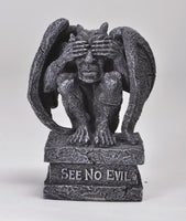 Gargoyle See no Evil Statue