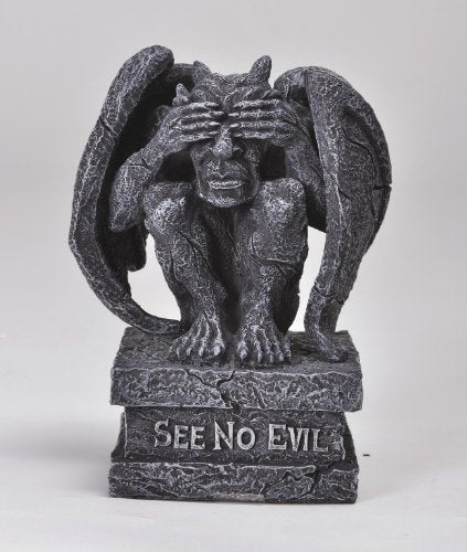 Gargoyle See no Evil Statue