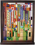 Frank Lloyd Wright Cactus Flowers Stained Glass