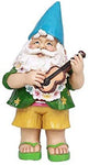 Pacific Giftware PT Gnome Playing Ukelele Decorative Garden Resin Statue