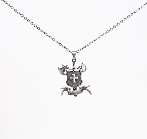 Lead Free Alloy Scorpion Cross Necklace