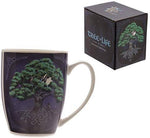 4" Tree of Life Colored New Bone China Porcelain Coffee Drinking Mug