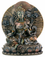 Green Tara - Collectible Buddhism Statue Figurine Buddha Sculpture