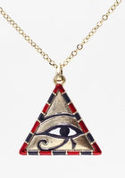 Mystica Collection Jewelry Necklace - Triangle Egyptian