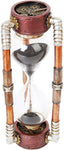 PTC 6.13 Inch Steampunk Inspired Sand Timer Hourglass Statue Figurine