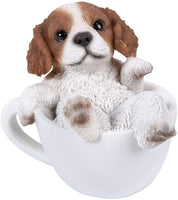 King Charles Spaniel Adorable Mini Teacup Pet Pals Puppy Collectible Figurine
