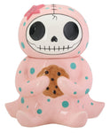 Furrybones Pink Octopus Octopee Ceramic Cookie Treat Jar