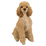 19.1" Tall Realist Poodle Resin Home Decor Figurine