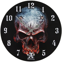 Alchemy Gothic Birth of a Demon Clock Home Decor Skull Wall Clocks AAP10