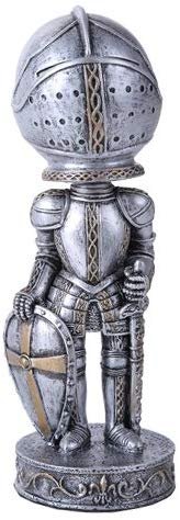 Medieval Knight With Shield and Sword Cool Bobblehead Collectible Figurine