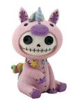 SUMMIT COLLECTION Furrybones Unie Signature Skeleton in Pink Unicorn Costume...
