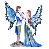 Pacific Giftware Fairy Couple with Baby Family Statue by Amy Brown Home Decor