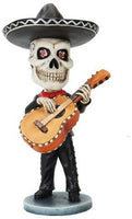 Pacific Trading Skeleton Mariachi Guitarron Player Day of The Dead Bobblehead Toy