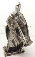 MEDIEVAL KNIGHT 7" TALL CRUSADER TEMPLAR GUARD STATUE FIGURINE SUIT OF ARMOR
