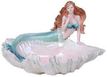 Pacific Giftware Under The Sea Mermaid with Shell Potpourri Resin Figurine Dish
