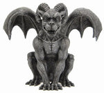 Ram Horned Gargoyle Statue Cold Cast Resin Figurine