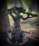 ABZ Brand Whispering Forest Greenman Tree Display Forest Spirit Faerie Gnome Display