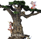 ABZ Brand Whispering Forest Greenman Tree Display Forest Spirit Faerie Gnome Display