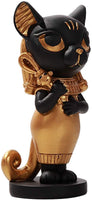 ABZ Brand Egyptian Bastet Miniature Sculpture Ancient Egypt Goddess Statue Pagan Cat Figure