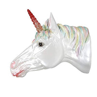 Pacific Giftware White Unicorn Wall Plaque LED Horn Collectible Home Decor Resin