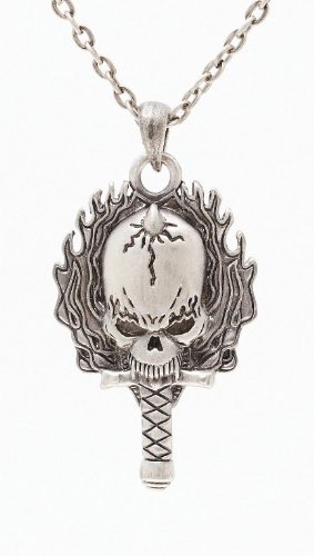 Mystica Collection Jewelry Necklace - Flaming Dagger