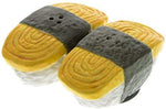 JAPANESE TAMAGO EGG CERAMIC MAGNETIC SALT PEPPER SHAKERS