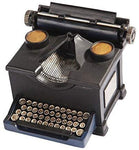 PTC 4.5 Inch Black Vintage Type Writer Jewelry/Trinket Box Figurine