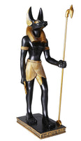 Pacific Giftware Large 20" H Anubis Egyptian God Underworld Statue Indoor Collectible