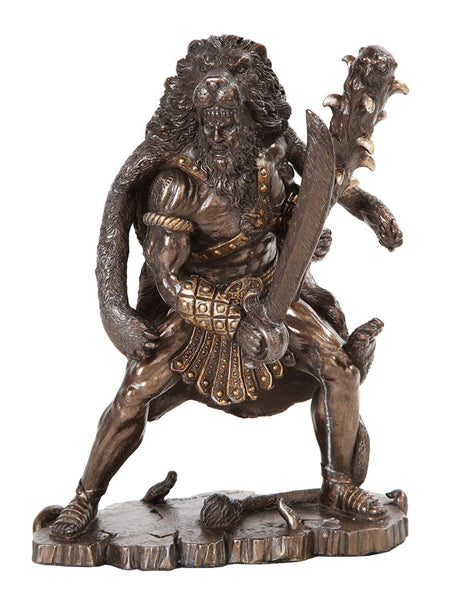 PTC 8.25 Inch Hercules Grecian God Warrior Resin Statue Figurine