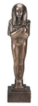 Bronze Egyptian Shabti Figurine Display
