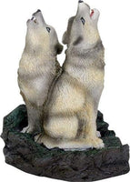 SUMMIT COLLECTION Howling Wolf Incense Burner