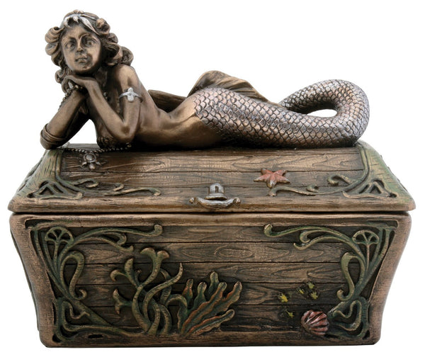 Mermaid Trinket Box Collectible Figurine