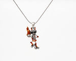 Skelly necklace - La Muerte Llameante