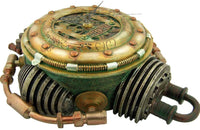 Colonel J. Fizziwigs Steampunk Collection Wall Clock
