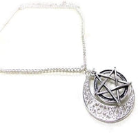 Lead-free pewter Necklace - Pentacle
