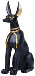 ABZ Brand Large Ancient Egyptian Guardian Standing Anubis Figurine Statues