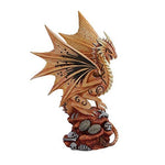 Desert Wyrmling and Adult Dragon by Anne Stokes Age of Dragons Collection Nest