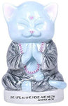 Master Meow Meditation Love Ceramic Piggy Money Bank