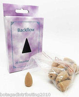 Back Flow Incense Cones Pack Of 20 Sandal, Rose, Lavender, Jasmine Scent