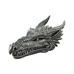 GOLDEN ARCH INTERNATIONAL The Smoking Dragon Sculptural Incense Box in Dark Grey Stone