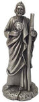 Saint Juse Thaddeus Pewter Statue San Judas Tadeo 4.50"H