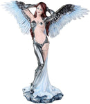 Pacific Giftware Steampunk Cyborg Angel Mechanical Wings Collectible Figurine 20 Inch Tall