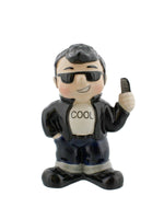 Nerd & Cool Guy Salt and Pepper Shaker Set - Ceramic Collectibles