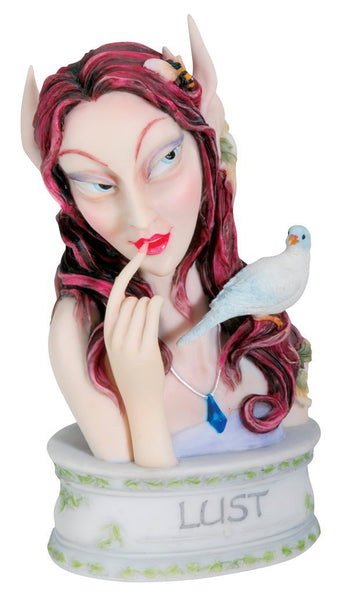 SUMMIT BY WHITE MOUNTAIN Lust - Collectible Seven Sins Fairy Figurine Sculpture Pixie Statue